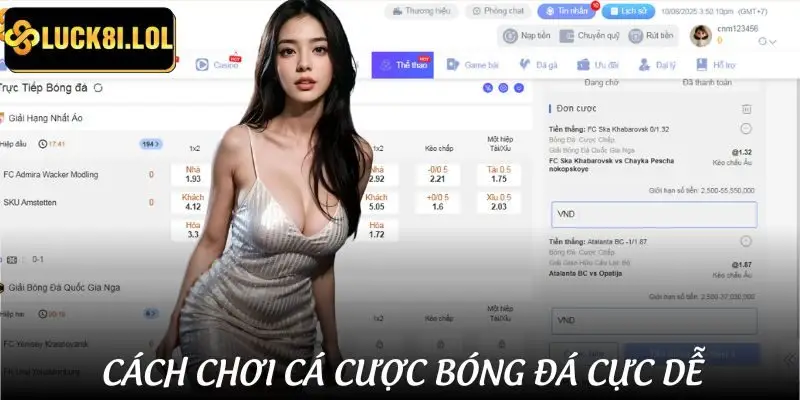 Cá cược bóng đá chỉ với 4 bước siêu nhanh, an toàn
