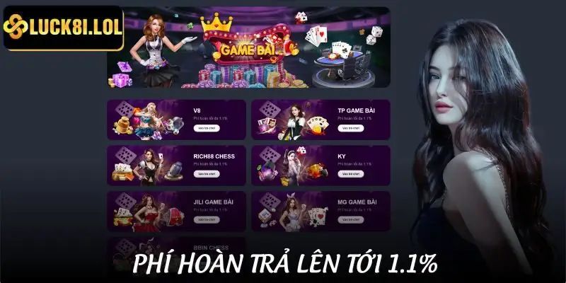 Game bài bảo mật tuyệt đối